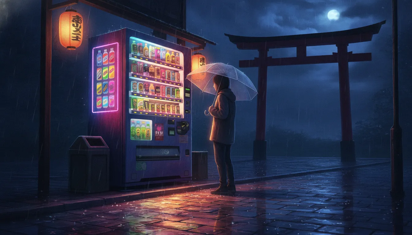 Japan's Weirdest Vending Machines Finally Explained - A Glowing Rectangle That Says Everything About Japan