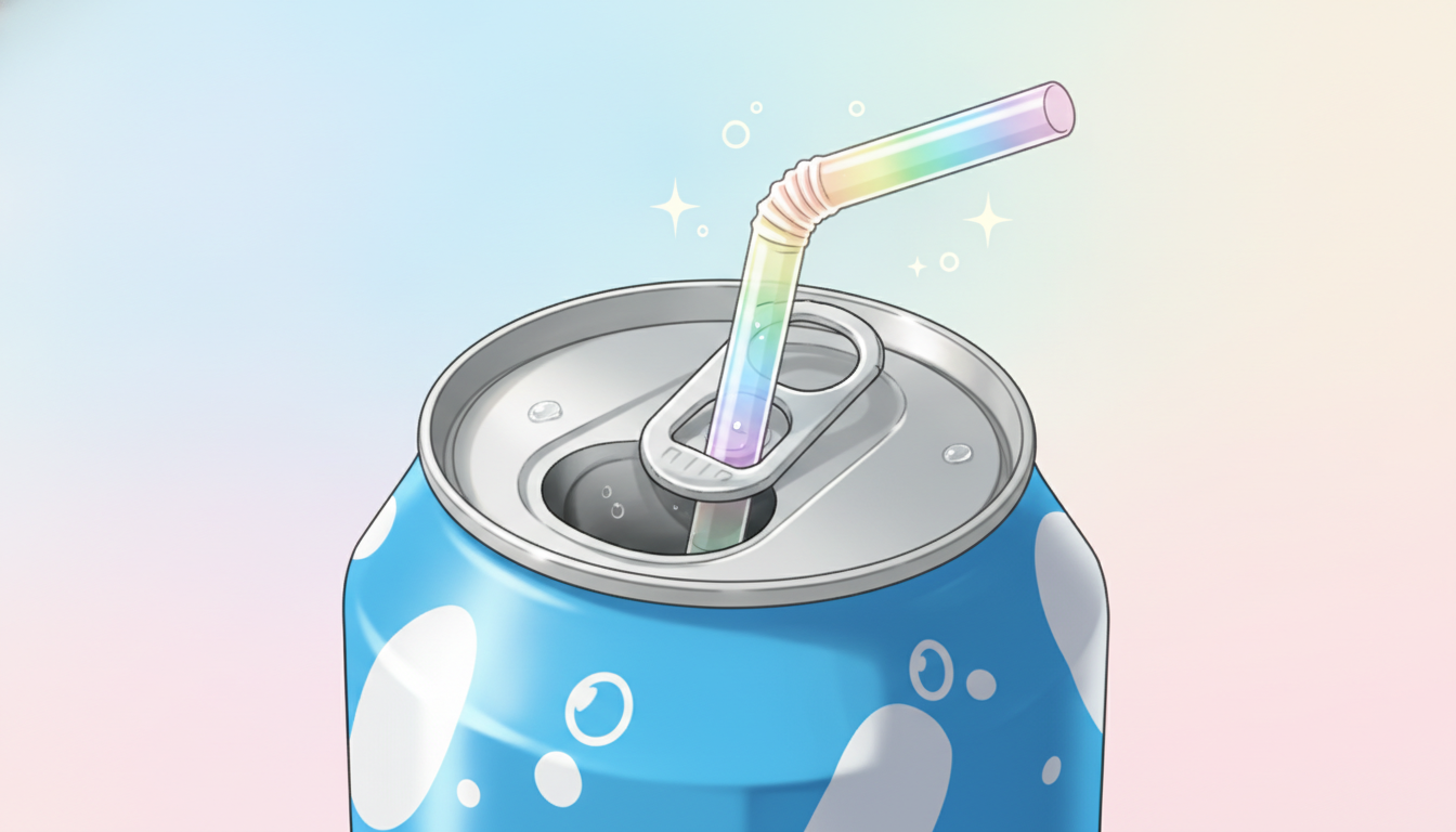 You've Been Using These 9 Everyday Things All Wrong - Your Soda Can Tab Has a Built-In Straw Holder